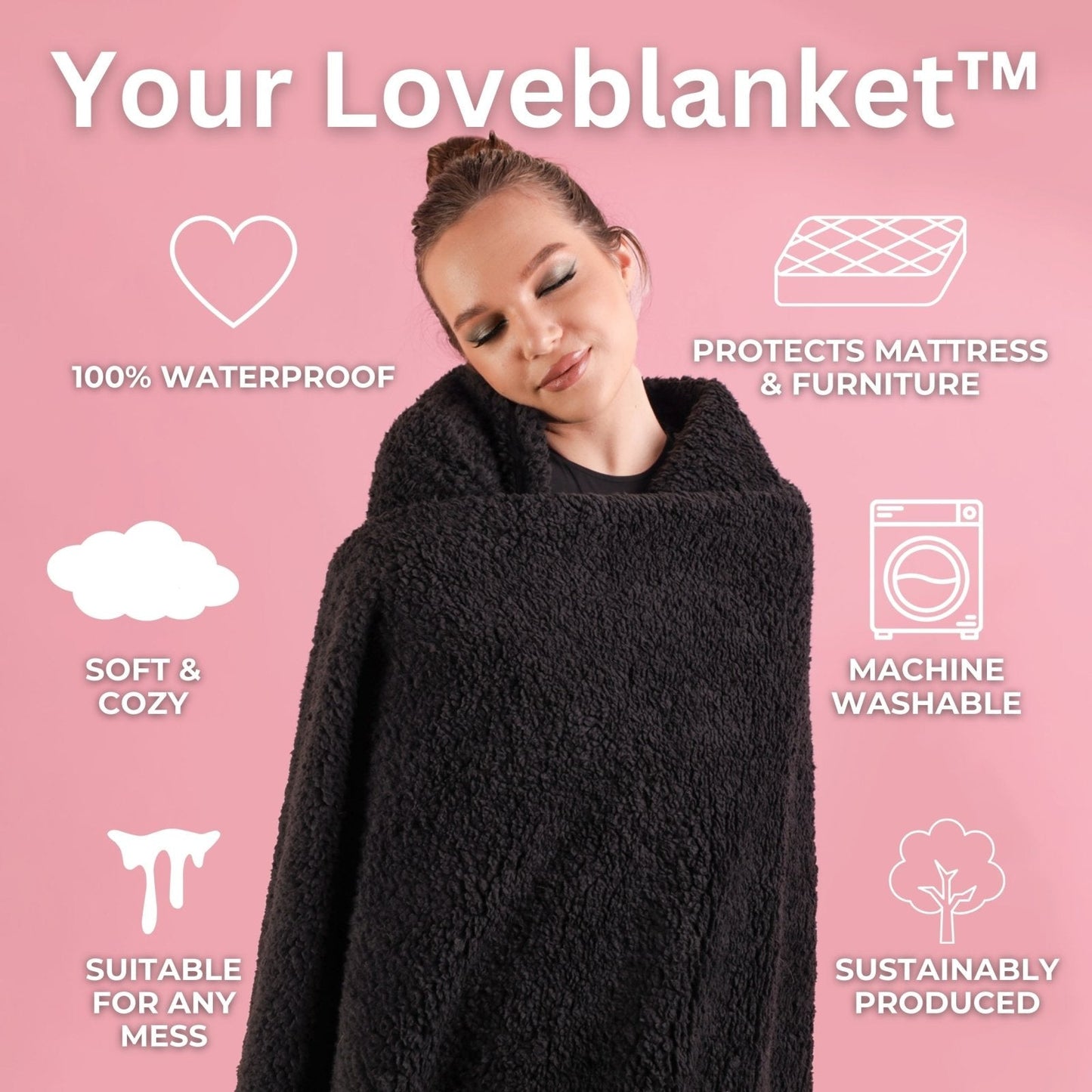 Loveblanket™ - The Waterproof Cuddle Blanket - Loveblanket